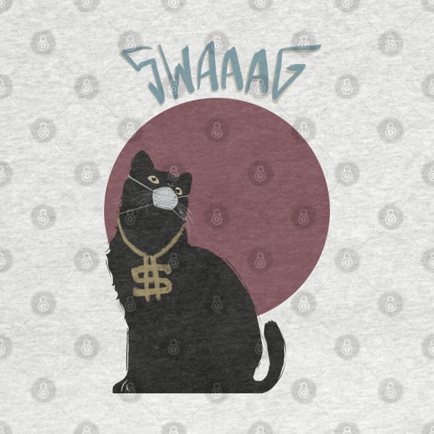 Black cat swag by BAJAJU